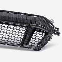 Thumbnail for Anderson Composites 2024 Ford Mustang GT Carbon Fiber Front Grille