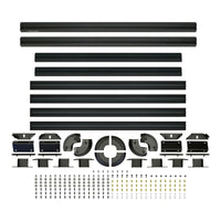 Thumbnail for Westin EXP Roof Rack for Full Size EXP Truck Cap (RACK ONLY - NO CAP) 50x58in. - Tex. Blk