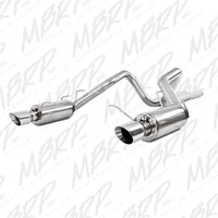 Thumbnail for MBRP 11-14 Ford Mustang GT 5.0L Dual Split Rear Street Version T409 3in Cat Back Exhaust System