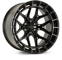 Thumbnail for Vossen HFX-1 22x12 / 8x170 / ET-44 / Ultra Deep / 125.1 CB - Tinted Gloss Black Wheel