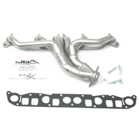 Thumbnail for JBA 91-99 Jeep 4.0L 1-1/2in Primary Silver Ctd Cat4Ward Header