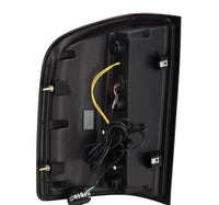 Thumbnail for AlphaRex 07-14 Chevrolet Silverado 1500/2500HD/3500HD Luxx-Series LED Tail Lights Blk w/Smoked Lens