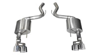 Thumbnail for Corsa 18-19 Ford Mustang V8 5.0L 3in Axle-Back Dual Rear Exit w/ 4in Polished Pro-Series Tips