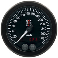 Thumbnail for Autometer Stack Instruments 88mm 0-290 KM/H GPS Speedometer - Black