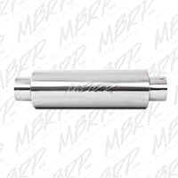 Thumbnail for MBRP Universal Quiet Tone Muffler 5in Inlet /Outlet 8in Dia Body 31in Overall