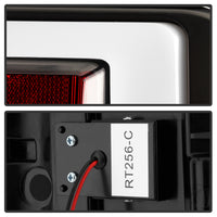 Thumbnail for Spyder 21-23 Ford F150 (Halogen w/ Blind Spot) Full LED Tail Lights - Black (ALT-YD-FF15021HALBS-BK)