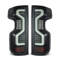 Thumbnail for AlphaRex 19-23 Chevrolet Silverado 1500/2500HD/3500HD PRO-Series LED Tail Lights Jet Black