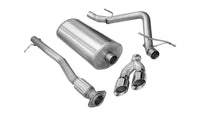 Thumbnail for Corsa 2011-2013 Chevrolet Silverado Crew Cab/Short Bed 1500 6.2L V8 Polished Sport Cat-Back Exhaust