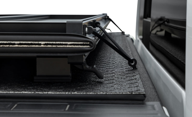 Access 2022+ Rivian R1T 4ft 6in Bed (w/ OEM Tonneau Track) LOMAX ProSeries Cover -Black Diamond Mist