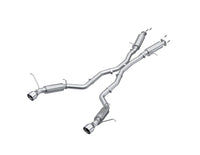 Thumbnail for MBRP 2012+ Jeep Grand Cherokee SRT 6.4L 3in Dual Rear Exit Aluminized Catback Exhaust - T304 Tips