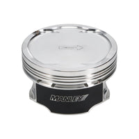 Thumbnail for Manley 03-07 Nissan 350Z/Maxima 81.4mm Stroker 96.00mm +.5mm Bore 8.5:1 Dish Piston Set w/ Rings