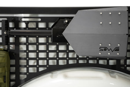 ADD 2021+ Ford F150 Raptor 66in Bed Side Molle Panels - Driver Front