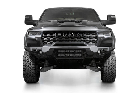 Addictive Desert Designs 25+ RAM 1500 RHO Bomber Front Bumper  (20 Inch Lights)