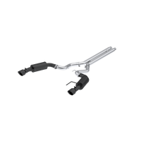 Thumbnail for MBRP 2024 Ford Mustang GT S650, 5.0L 3in Cat-Back Dual Split Rear, Black-Coated (street)