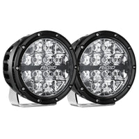 Thumbnail for Rigid Industries 360-Series 6in LED Off-Road Spot Beam - RGBW (Pair)