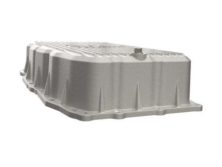 aFe 20-26 GM Trucks L6 3.0L Transmission Pan - Raw / Machined Fins