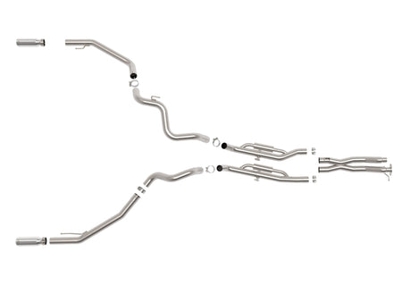 aFe 24-25 Ford Ranger Raptor Vulcan Series 3in 304 SS Cat-Back Exhaust w/ Polished Tips