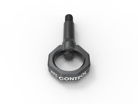 aFe Control Front Tow Hook Grey BMW F-Chassis 2/3/4/M