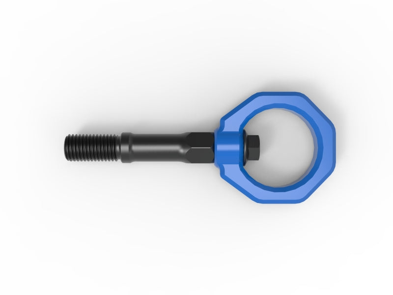 aFe CONTROL Rear Tow Hook Chevrolet Corvette (C8) 20-25 V8-6.2L- Blue