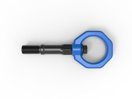 aFe CONTROL Rear Tow Hook Chevrolet Corvette (C8) 20-25 V8-6.2L- Blue