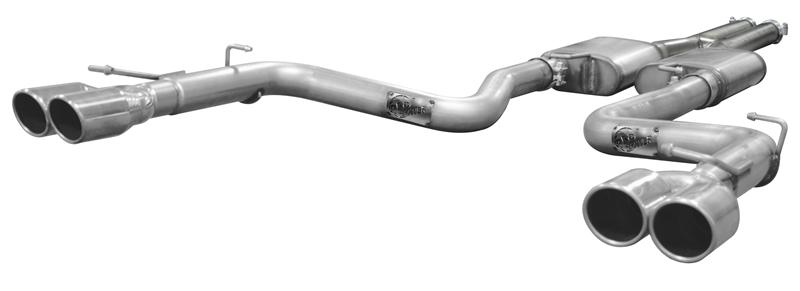 aFe MACH Force-Xp 3in CB SS Dual Exhaust w/Black Tips 09-16 GM Silverado/Sierra 4.3L/4.8L/5.3L