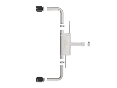 aFe MACHForce XP Exhausts Axle-Back 21-24 BMW 228i 2.0T (SS w/ Black Tips)