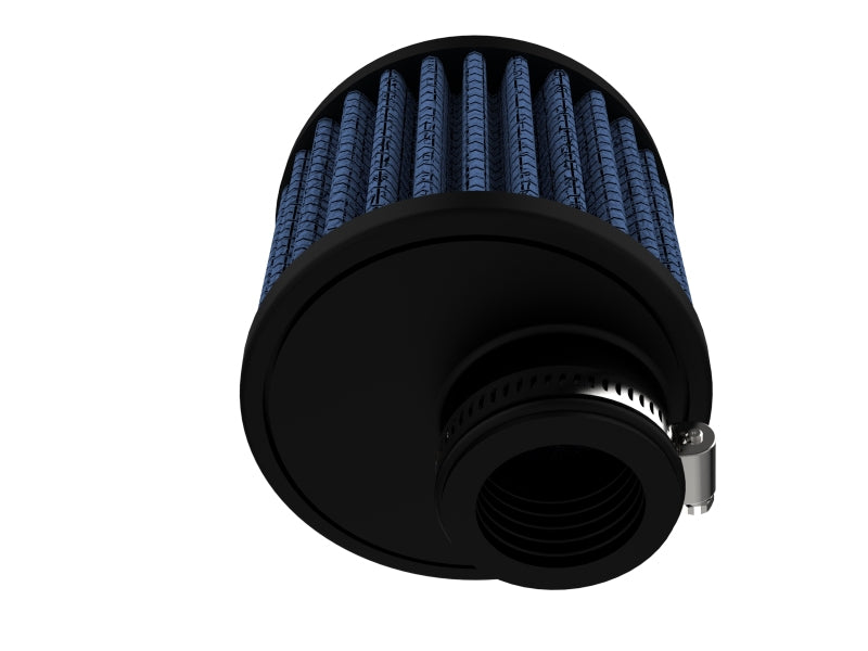aFe Magnum FLOW Crankcase Vent Filter 1-1/4 IN F x 3-3/4 IN B x 3-3/4 IN T x 3 IN H