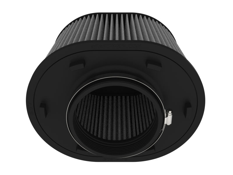 aFe Magnum FORCE Intake Filter w/Pro DRY S 5-1/2IN F x (12-1/4x9-3/4)IN B x (11-1/4x8-3/4)IN Tx8IN