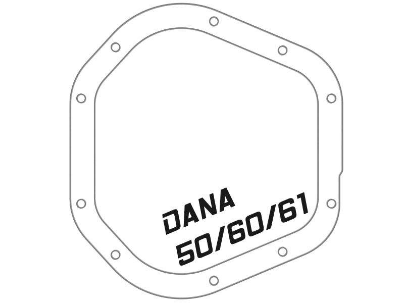 aFe Power Front/Rear Diff Cover Kit w/ Oil 99-16 Ford F-250/F-350 V8 (Dana 60/Super 60 & Sterling)
