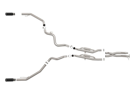 aFe Vulcan Series 3in 304SS Cat-Back Exhaust 24-25 Ford Ranger Raptor V6-3.0L (tt) w/ Black Tips