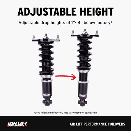 Air Lift Performance 11-23 Chrysler 300 / 15-23 Dodge Challenger Coilover Kit