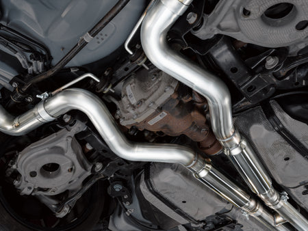 AWE 18-23 S550 Mustang GT SwitchPath Exhaust - Chrome Silver Tips