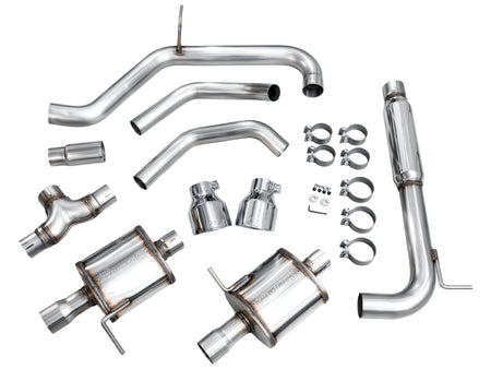 AWE 22-25 Volkswagen Jetta GLI Touring Edition Exhaust - Chrome Silver Tips