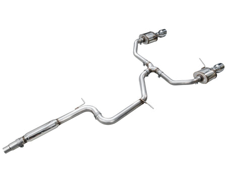 AWE 22-25 Volkswagen Jetta GLI Touring Edition Exhaust - Chrome Silver Tips