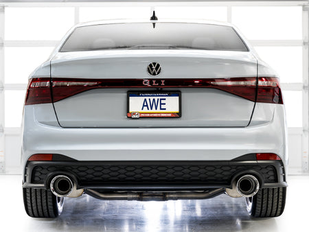 AWE 22-25 Volkswagen Jetta GLI Touring Edition Exhaust - Chrome Silver Tips