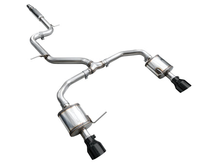AWE 22-25 Volkswagen Jetta GLI Touring Edition Exhaust - Diamond Black Tips