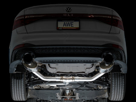 AWE 22-25 Volkswagen Jetta GLI Touring Edition Exhaust - Diamond Black Tips