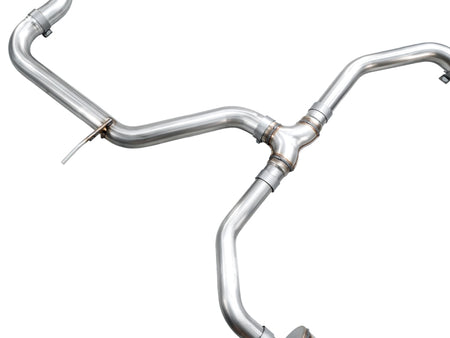 AWE 22-25 Volkswagen Jetta GLI Track Edition Exhaust - Chrome Silver Tips