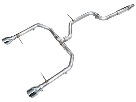 AWE 22-25 Volkswagen Jetta GLI Track Edition Exhaust - Chrome Silver Tips