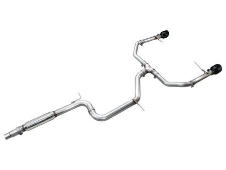 AWE 22-25 Volkswagen Jetta GLI Track Edition Exhaust - Diamond Black Tips