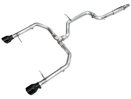 AWE 22-25 Volkswagen Jetta GLI Track Edition Exhaust - Diamond Black Tips