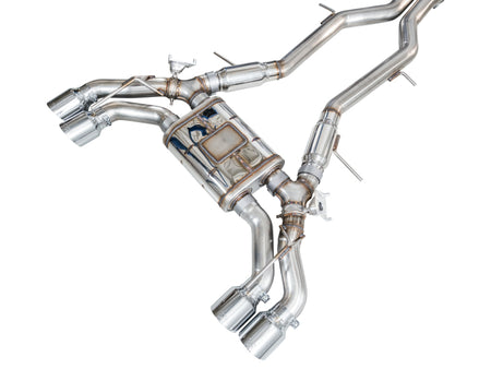 AWE 22-26 Cadillac CT5-V Blackwing SwitchPath Exhaust - Chrome Silver Tips