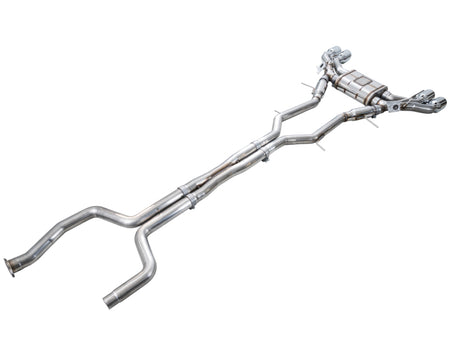 AWE 22-26 Cadillac CT5-V Blackwing SwitchPath Exhaust - Chrome Silver Tips