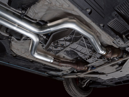 AWE 22-26 Cadillac CT5-V Blackwing SwitchPath Exhaust - Chrome Silver Tips