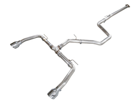 AWE 22-26 Hyundai Elantra N Track Edition Cat-Back Exhaust - Chrome Silver Tips