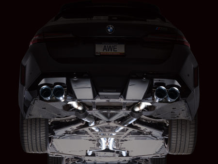 AWE BMW G90/G99 M5 Touring Edition Catback Exhaust - Chrome Silver Tips