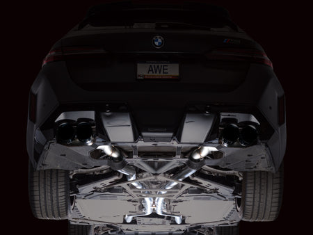 AWE BMW G90/G99 M5 Touring Edition Catback Exhaust - Diamond Black Tips