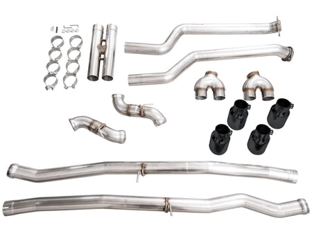 AWE BMW G90/G99 M5 Track Edition Catback Exhaust - Diamond Black Tips
