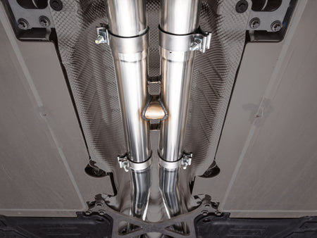 AWE BMW G90/G99 M5 Track Edition Catback Exhaust - Diamond Black Tips