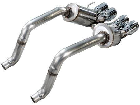 AWE Tuning 09-13 Chevrolet Corvette 6.2L Touring Edition Axle-back Exhaust w/ Chrome Silver Tips